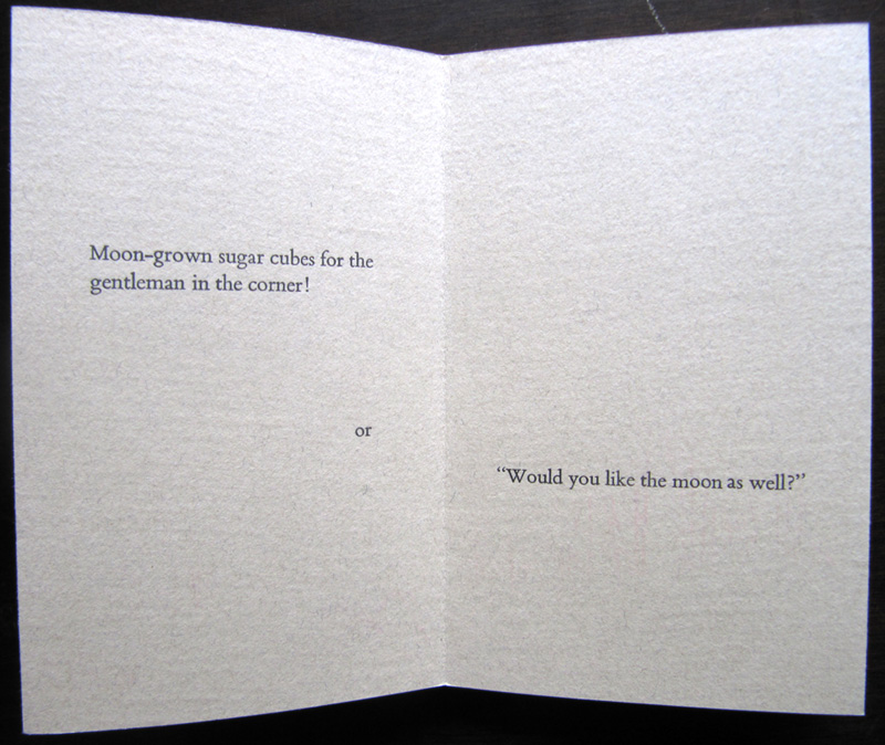 Lo Que Quiere Artist Book by Kendra Greene of Greene Ink Press