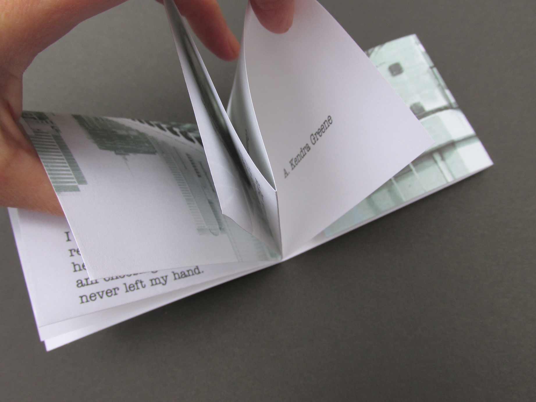 MakeShift PhotoRama Zine by Kendra Greene of Greene Ink Press